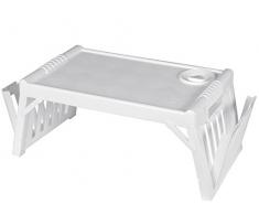 Tontarelli Plateau de lit pour Malade Multifonction Plastique Blanc