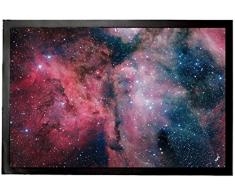 1art1 Espace Et Univers Paillasson Essuie-Pieds - Poussière DÃtoiles Et Nuages Cosmiques (60 x 40 cm)