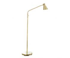 EASYmaxx 06240 daylight Lampe sur Pied Aspect Laiton Antique