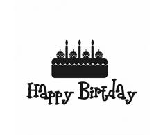 Asir Group LLC Produits aRO - 122 Pushy Autocollant Mural dÃ©coratif Noir