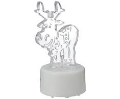 Star 990-49 Bougie LED, Plastique, Bunt, 4.0 x 4.5 x 8.0 cm