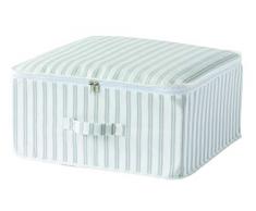 COMPACTOR Housse de Rangement pour Couette, Fermeture Zippée 100% Hermétique, Anti-Poussière, Gris, Polypropylène et EVA, 46 x 46 x H. 20.5 cm, RAN7511