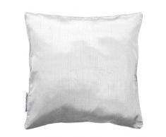 douceur dintérieur housse de coussin 40x40 cm shantung shana blanc