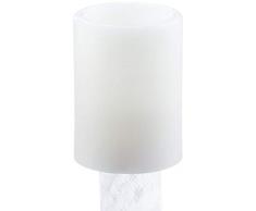 Star 066-32 Bougie LED en cire vÃ©ritable Ã piles Multicolore 10 x 7,5 cm