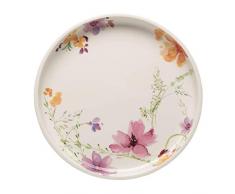 Villeroy & Boch Mariefleur Basic Plat de service, 30 cm, Porcelaine Premium, Blanc/Multicolore