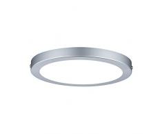 Paulmann 70864 Panneau LED WallCeiling Atria 220 mm 18,5W Chrome mat 230 V plastique, MatiÃ¨re, 18.5 W, 22 x 22 x 2 cm
