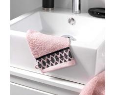 douceur dinterieur Botanica 2 GANTS DE TOILETTE, Rose, 15 x 21 CM