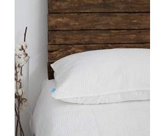 DON ALGODÃN Couvre-lit boutis en Microfibre Blanc 250 x 270 cm