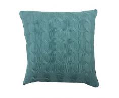 Highams Coton Tissé Irlandais Lit Couvre-lit, Bleu Canard, Simple, 125 x 150 cm