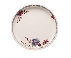 Villeroy & Boch Artesano Provençal Lavande Plat de service rond, 26 cm, Porcelaine Premium, Blanc/Multicolore