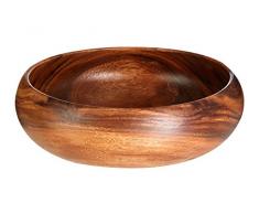 Premier Housewares 8843061Â Socorro Saladier rond, bois dacacia, Naturel