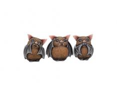 Nemesis Now Figurines Chauve-Souris Marron 8,5 cm Taille Unique