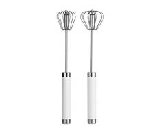 Premier Housewares Lot de 2 fouets en Acier Inoxydable