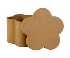 Country Love Crafts bac Ã Fleurs en Papier mÃ¢chÃ©