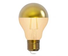 GIRARD SUDRON 15651 Lampe, Verre, 6 W, Golden Cap Clear
