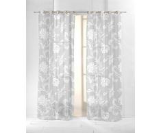 Martina Home ter Rideau avec Oeillets, Tissu, 29Â x 2Â x 38Â cm 29x2x38 cm Gris