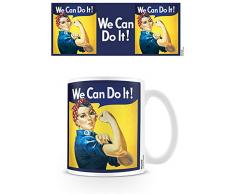 Pyramid Generic Rosie The Riveter Mug, Multicolore, 11oz/315ml