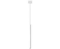 LAMPE SUSPENSION ACIER BLANC 8X8 MAX.100