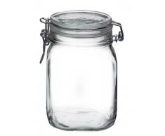 Bormioli Bocaux de Conservation 203444#, avec Fermeture par étrier, Original Fido, 3 l
