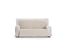 Eysa Somme Protect Imperméable et Respirant Housse de canapé 100% Polyester, écru, 190 cm.