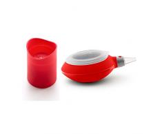 Kit pour Biscuit en Forme de Verrine Rouge 28 x 19 x 7 cm