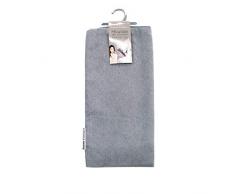 douceur dintÃ©rieur housse de coussin 40x40 cm velours argent glacier