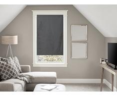 Soleil dOcre Brise bise en Coton 60x120 cm Panama Anthracite, Gris, 120x60 cm