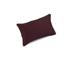 HomeMaison Coussin, Coton, Prune, 50x30 cm