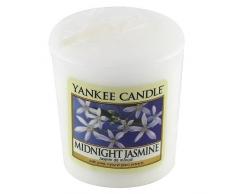YANKEE CANDLE 1129555E Bougie Votive Midnight Jasmin de Minuit 49 g, Blanc
