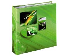 Hama Album Photo Singo (album minimax, 22 x 22,5 cm, 100 pages, pour 200 photos au format 10 x 15 cm) Vert