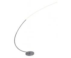 Naeve Leuchten 2048342 Lampadaire, Métal, Chrom