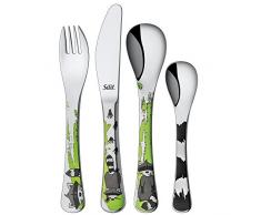 Silit 7500.6106.11 Couvert pour Enfants 4 TLG