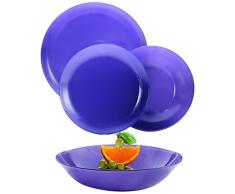 Luminarc L3653 Service de Table 18 pièces-Arty Parme, Verre