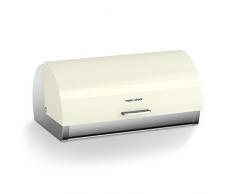 Morphy Richards 46240 Accents BoÃ®te Ã Pain Jaune, Acier Inoxydable, Ivoire, 25 x 38.5 x 19 cm