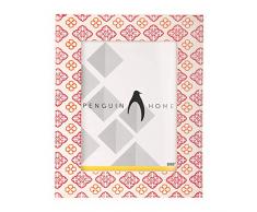 Penguin Home 3119 Cadre photo Résine, Pink, 26x21 cm