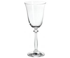 Bohemia Cristal 093/006/002 Angela -Verre à vin 250 ml Lot de 6