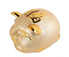 lachineuse Cochon Fortune et Bonheur - Tirelire DorÃ©e