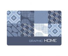 dÃ©corline set de table 28.5x44cm opaque dalea bleu