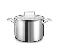Kitchenaid kc2t80scst Faitout INOX 24Â x 24Â x 13Â cm, Argent
