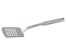Fackelmann 680759 Spatule Via Montenapoleone 34cm en INOX, Acier Inoxydable, Argent, 34 x 7,2 x 3,3 cm