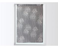 Soleil dOcre 043675 Fleur Brise Bise DÃ©vorÃ© Polyester Gris 60 x 90 cm