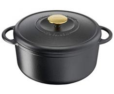 Tefal Pierre GAGNAIRE Heritage Cocotte Fonte dacier Ronde 21 cm / 3,3L Induction E2230304