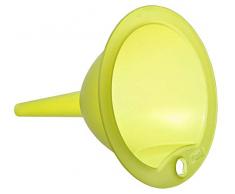 Rotho 1741305073 Entonnoir, Plastique, Vert Citron/Transparent, 45 x 35 x 25 cm