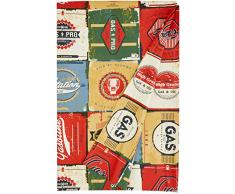 Martina Home Gaz Plaid Multiusage, Tissu, Multicolore, 250Â x 270Â cm