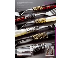 Casa Bugatti SECAM-C1550 Selene Ensemble de Couverts, 24 piÃ¨ces dans Un Emballage Compact