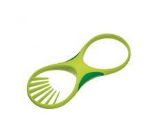 Kitchen Craft KCAVOSLICE Eplucheur à Avocat Plastique, Vert, 28 x 28 x 18 cm