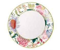 Caspari 14240DP Chinese Silk Paquet de 8 Assiettes, Non-BÃ¢ton, Multicolore, 27 x 27 x 0,02 cm