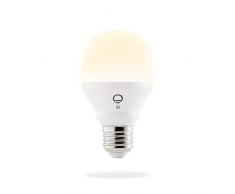 LIFX L3A19MW08E27 Mini Ampoule LED, Verre, E27, 9 W, Blanc