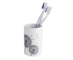 Wenko 22830100 Gobelet Bathroom Astera, CÃ©ramique, Blanc, 6,8 x 6,8 x 10,8 cm