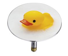 Wenko 21848100 Pluggy Bouchon de Baignoire Duck Multicolore Taille XXL 7,5 x 7,5 x 5,5 cm